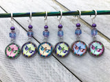 Dragonfly Stitch Markers for Knitting or Crochet