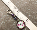 Dragonfly Stitch Markers for Knitting or Crochet