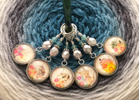 Assorted Teapot Stitch Markers for Knitting or Crochet