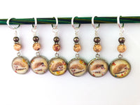 Hedgehog Stitch Marker Set for Knitting or Crochet, Gift for Knitters, Snag Free, Hedgepig