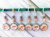 Hedgehog Stitch Marker Set for Knitting or Crochet, Gift for Knitters, Snag Free, Hedgepig