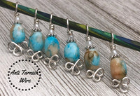 Celtic Beach Stitch Markers for Knitting, Gift for Knitters