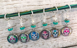 Sugar Skull Stitch Markers for Knitting or Crochet