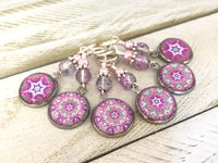 Fun Fractal Stitch Markers for Knitting or Crochet