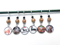 Dachshund Stitch Markers for Knitting or Crochet