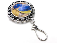 Bluebird Portuguese Knitting Pin, Gift for Knitters,  Magnetic