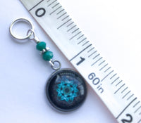 Mandala Stitch Markers for Knitting or Crochet