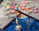 Pattern Reminder Stitch Markers, Increase and Decrease Knitting Marker