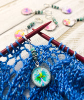 Ballerina Stitch Markers for Knitting or Crochet, Sets of 6-20