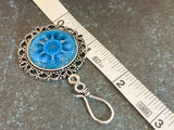 Kaleidoscope Portuguese Knitting Pin, Magnetic Brooch