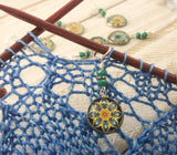 Boho Mandala Stitch Markers for Knitting or Crochet Sets of 6-20