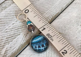 Abstract Medallion Stitch Markers for Knitting or Crochet