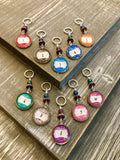 Number Stitch Markers for Knitting or Crochet, Row Counter, Up to 20 Markers