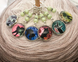 3-20 Cat Stitch Markers, Gift for Knitter, Snag Free Knitting Markers, Crochet Stitch Marker Option, Progress Keepers