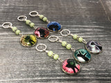 3-20 Cat Stitch Markers, Gift for Knitter, Snag Free Knitting Markers, Crochet Stitch Marker Option, Progress Keepers