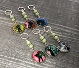 3-20 Cat Stitch Markers, Gift for Knitter, Snag Free Knitting Markers, Crochet Stitch Marker Option, Progress Keepers