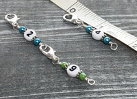 Number Stitch Markers, Row Counter, Progress Keepers, Counts 0-99