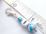 10-30 Number Stitch Markers with Owl Holder for Knitting or Crochet