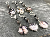 Wolf Stitch Markers for Knitting, Crochet Stitch Marker Option