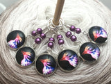Bird Stitch Markers for Knitting, Gift for Knitter, Progress Keepers, Crochet Stitch Marker, Sets of 3-20 Markers