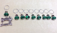 Singer Sewing Machine Stitch Marker Set, Gift for Knitters , Stitch Markers - Jill's Beaded Knit Bits, Jill's Beaded Knit Bits
 - 2