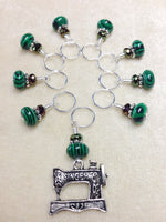 Singer Sewing Machine Stitch Marker Set, Gift for Knitters , Stitch Markers - Jill's Beaded Knit Bits, Jill's Beaded Knit Bits
 - 4