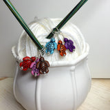 6 Little Turtles Stitch Markers- Gift for Knitters ,  - Jill's Beaded Knit Bits, Jill's Beaded Knit Bits
 - 2