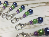 Tree of Life Removable Crochet Stitch Markers, Crochet Gift, Tools, Supplies ,  - Jill's Beaded Knit Bits, Jill's Beaded Knit Bits
 - 2