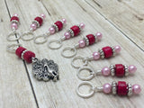 Peacock Stitch Marker Charm Set, Gifts for Knitters, Snag Free Beaded Bird Knitting Markers, Knitting Accessories ,  - Jill's Beaded Knit Bits, Jill's Beaded Knit Bits
 - 4
