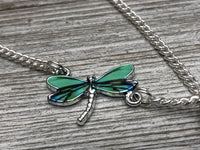 Dragonfly Stitch Marker Necklace
