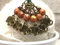 Elephant Stitch Markers - Snag Free