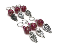 Owl Knitting Stitch Markers - Snag Free