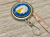 Sheep Knitting Pin for Portuguese Knitting -Magnetic- ID Holder