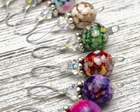 Wire Loop Stitch Marker Set - Multi Colored 10 piece