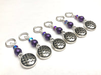 Mermaid Stitch Markers with Snag Free Rings