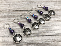 Mermaid Stitch Markers with Snag Free Rings