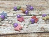 Snag Free Knitting Stitch Markers- Pastel Butterflies (8 piece) , Stitch Markers - Jill's Beaded Knit Bits, Jill's Beaded Knit Bits
 - 8