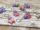 Snag Free Knitting Stitch Markers- Pastel Butterflies (8 piece) , Stitch Markers - Jill's Beaded Knit Bits, Jill's Beaded Knit Bits
 - 4