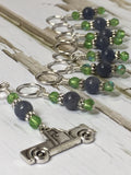 Antique Pick up Truck Stitch Marker Set , Stitch Markers - Jill's Beaded Knit Bits, Jill's Beaded Knit Bits
 - 4