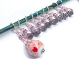 Little Pink Bunny Stitch Marker Set