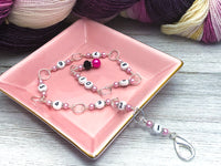 Pink Chain Style Row Counter