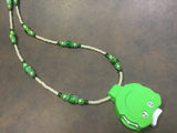 Green Row Counter Necklace for Knitting or Crochet , jewelry - Jill's Beaded Knit Bits, Jill's Beaded Knit Bits
 - 7