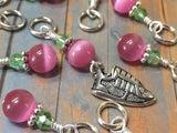 Running Shoe Stitch Marker Set , Stitch Markers - Jill's Beaded Knit Bits, Jill's Beaded Knit Bits
 - 2