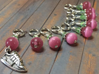 Running Shoe Stitch Marker Set , Stitch Markers - Jill's Beaded Knit Bits, Jill's Beaded Knit Bits
 - 3