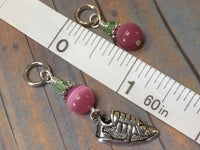 Running Shoe Stitch Marker Set , Stitch Markers - Jill's Beaded Knit Bits, Jill's Beaded Knit Bits
 - 5