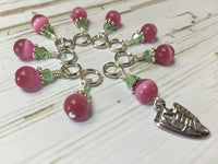 Running Shoe Stitch Marker Set , Stitch Markers - Jill's Beaded Knit Bits, Jill's Beaded Knit Bits
 - 7