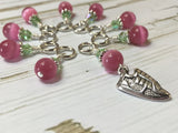 Running Shoe Stitch Marker Set , Stitch Markers - Jill's Beaded Knit Bits, Jill's Beaded Knit Bits
 - 1