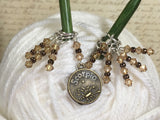 Scorpio Zodiac Sign Stitch Marker Set Scorpio- 9 Pieces , Stitch Markers - Jill's Beaded Knit Bits, Jill's Beaded Knit Bits
 - 1