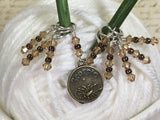 Scorpio Zodiac Sign Stitch Marker Set Scorpio- 9 Pieces , Stitch Markers - Jill's Beaded Knit Bits, Jill's Beaded Knit Bits
 - 4