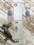 Stork Stitch Marker Set For Knitting Or Crochet , Stitch Markers - Jill's Beaded Knit Bits, Jill's Beaded Knit Bits
 - 3